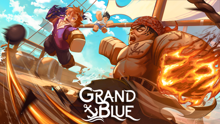 Grand Blue Roblox guide artwork